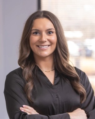 portrait of a smiling person in professional attire